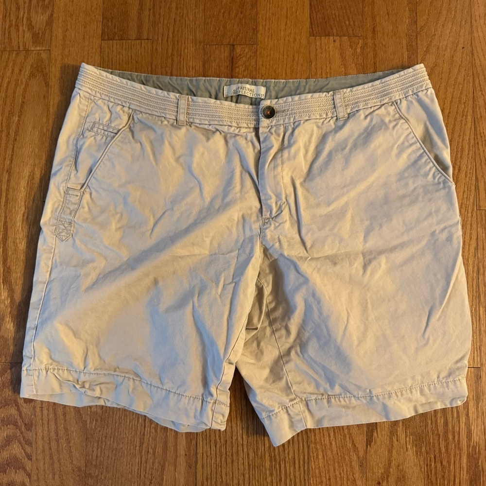 Natural Reflections Tan Bermudas Women's Size 16